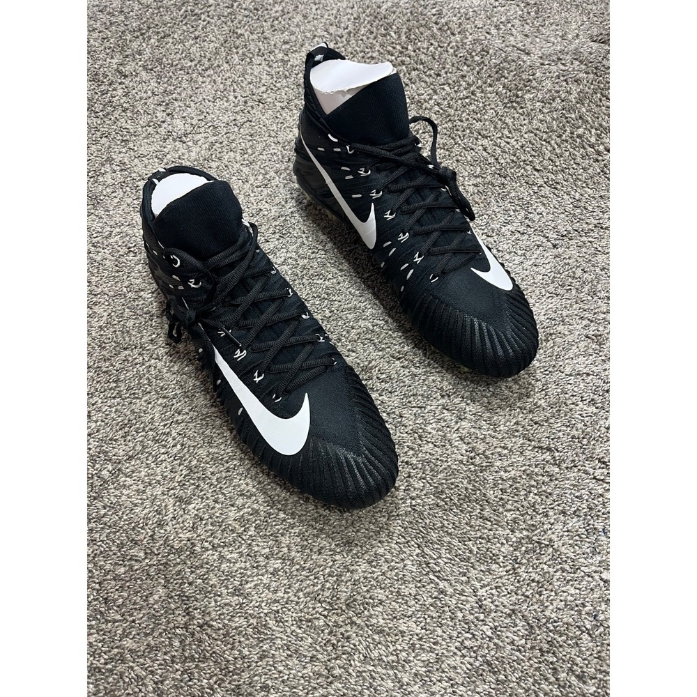 Nike Alpha Menace Elite TD PE Football Cleats Mens 15 Black AJ6547-002